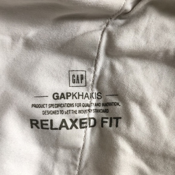 Gap Vintage Relaxed Fit Khaki Cotton  Shorts Size 32 - Picture 8 of 8